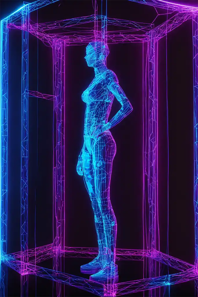 virtual reality human body