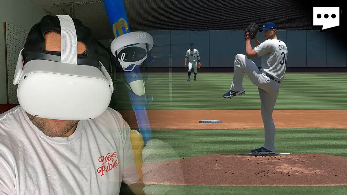 virtual reality baseball game